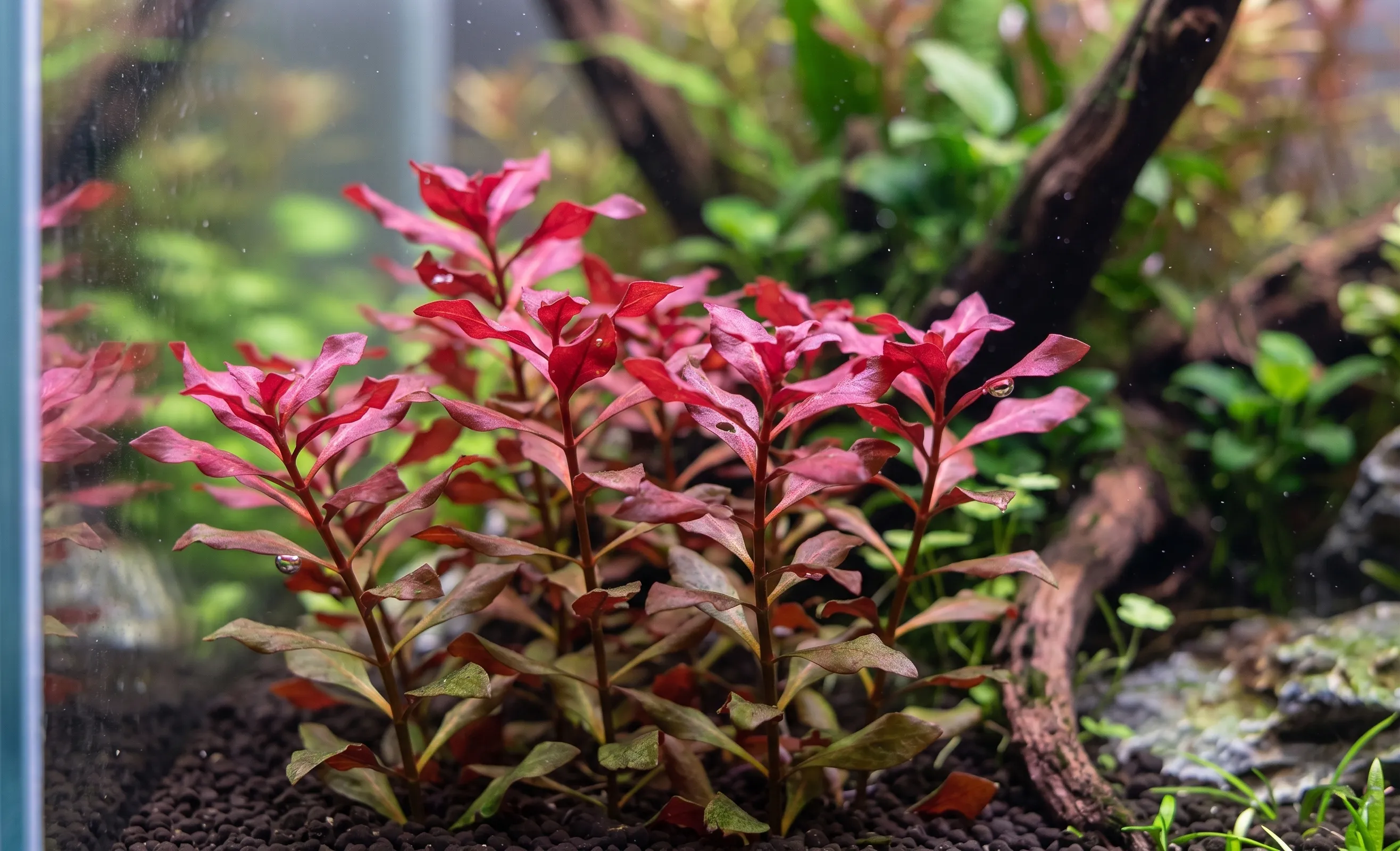 루드위지아 sp. '슈퍼 레드' - 사진